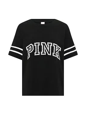 Campus Cottonâ¢ V-Stitch Crewneck Boxy Tee