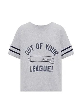 Campus Cottonâ¢ V-Stitch Crewneck Boxy Tee