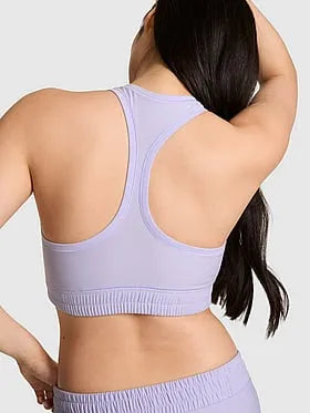 Cotton Dorm Fleece Unlined Racerback Bralette