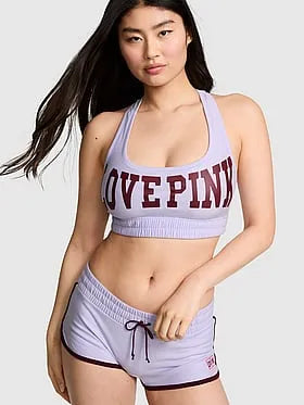 Cotton Dorm Fleece Unlined Racerback Bralette