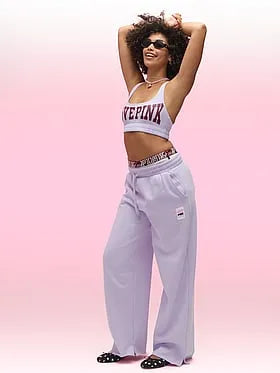 Cotton Dorm Fleece Unlined Racerback Bralette