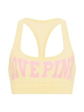 Cotton Dorm Fleece Unlined Racerback Bralette