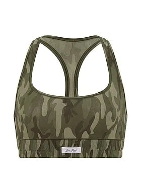 Cotton Dorm Fleece Unlined Racerback Bralette