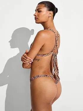Shimmer Tiny Triangle Bikini Top