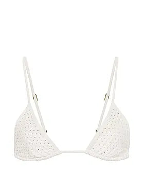 DiamantÃ© Tiny Triangle Bikini Top