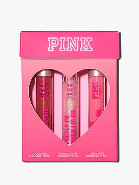 Shimmer Lip Oil Trio