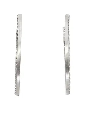 VS Monogram DiamantÃ© Hoop Earrings