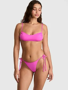 Side-Tie Thong Bikini Bottom