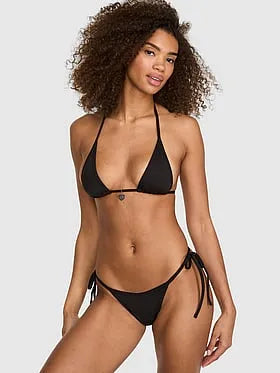 Side-Tie Thong Bikini Bottom