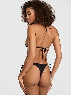 Side-Tie Thong Bikini Bottom