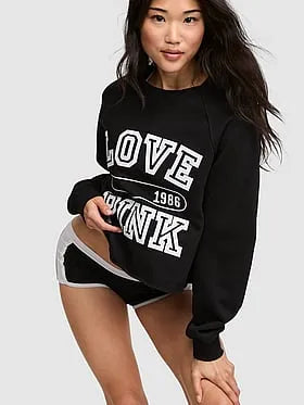 Campus Fleeceâ¢ Boxy Crew Sweatshirt