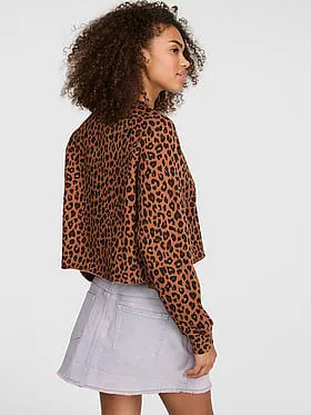 Campus Fleeceâ¢ Boxy Crew Sweatshirt