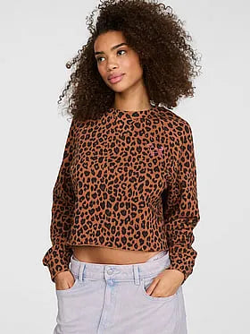 Campus Fleeceâ¢ Boxy Crew Sweatshirt