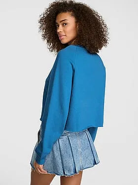 Campus Fleeceâ¢ Boxy Crew Sweatshirt