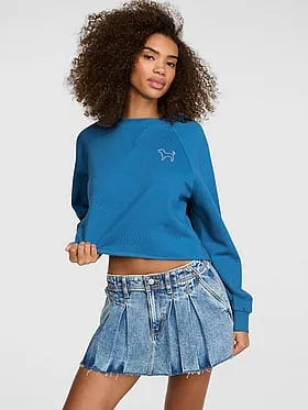 Campus Fleeceâ¢ Boxy Crew Sweatshirt