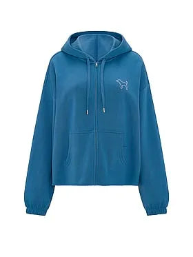 Campus Fleeceâ¢ Raw-Cut Full-Zip Hoodie