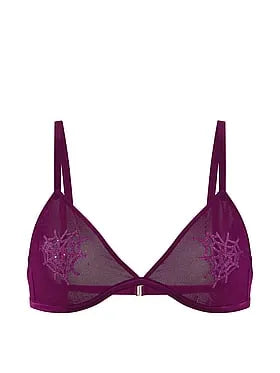 Tease Spider Shine Unlined Triangle Bralette