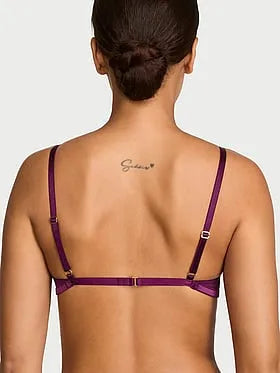 Tease Spider Shine Unlined Triangle Bralette