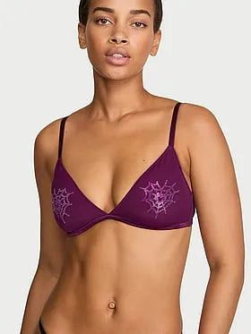 Tease Spider Shine Unlined Triangle Bralette