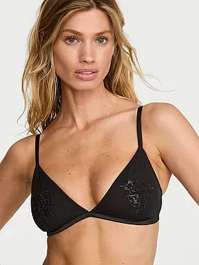 Tease Spider Shine Unlined Triangle Bralette