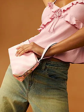 Wristlet Zip Clutch