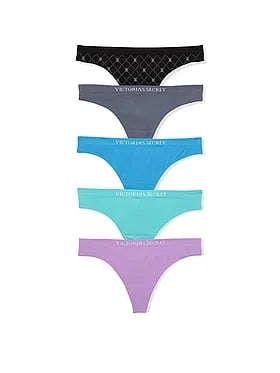 5-Pack Seamless Thong Panties