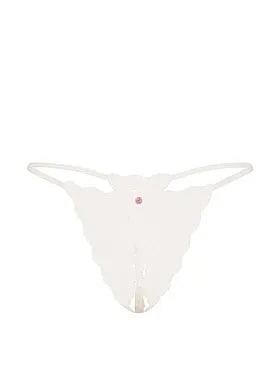 Lace Peekaboo String Thong Panty