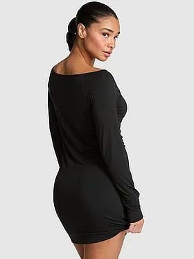 24/7 Lounge Modal Oï¬-The-Shoulder Dress