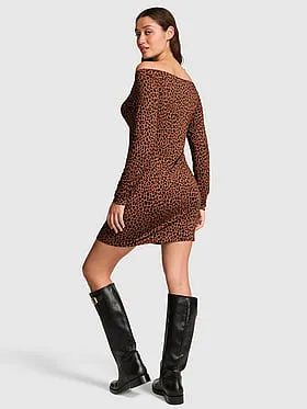 24/7 Lounge Modal Oï¬-The-Shoulder Dress