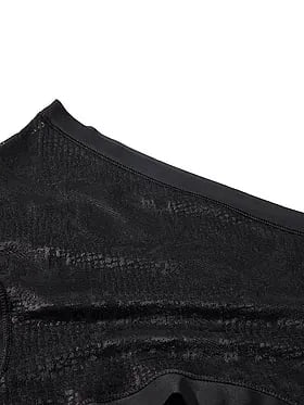 No-Show Snake Mesh Modern Brief Panty