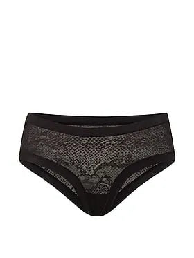 No-Show Snake Mesh Cheeky Panty