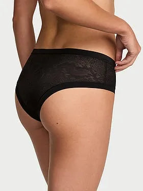 No-Show Snake Mesh Cheeky Panty