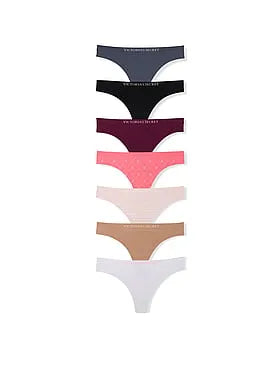7-Pack Seamless Thong Panties