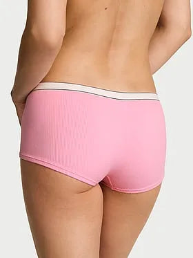 Seamless Logo Rib Boyshort Panty