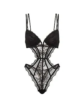 Push-Up Lace Teddy