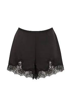 Satin & Rose Lace Short