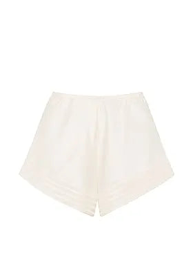 Washable Silk Sheer Stripe Short
