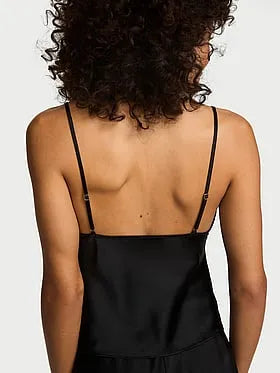 Washable Silk Sheer Stripe Cami Top