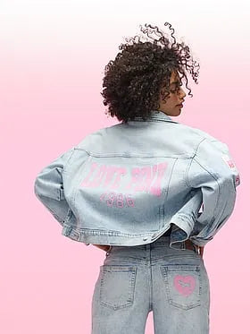 Denim by PINK Boyfriend Trucker Jacket