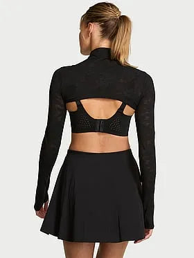 VSX Lace Mock-Neck Shrug