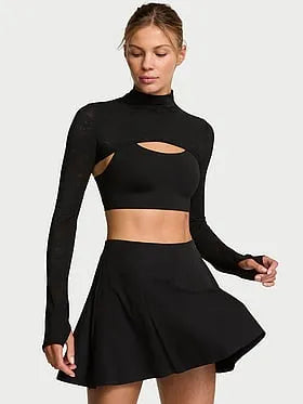 VSX Lace Mock-Neck Shrug