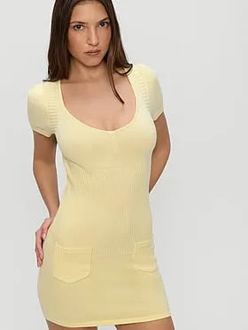 Daphne Cloud Knit Mini Dress