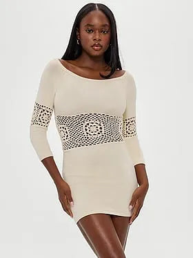 Festival Cloud Knit Mini Dress