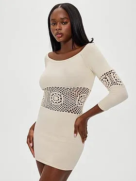 Festival Cloud Knit Mini Dress