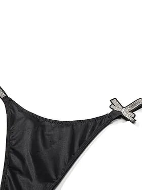 Shine Bow Thong Panty
