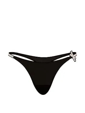 Shine Bow Thong Panty
