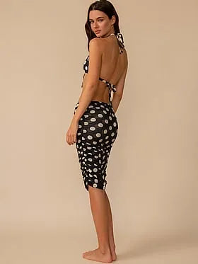 Ruched Midi Skirt