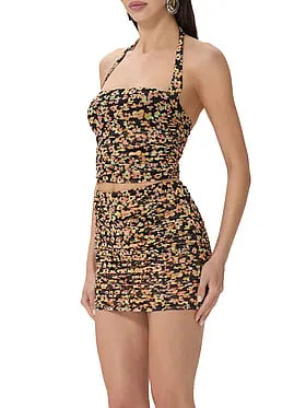 Arayna Mesh Halter Top