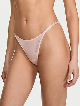 Shine Script Thong Panty