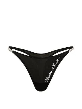 Shine Script Thong Panty